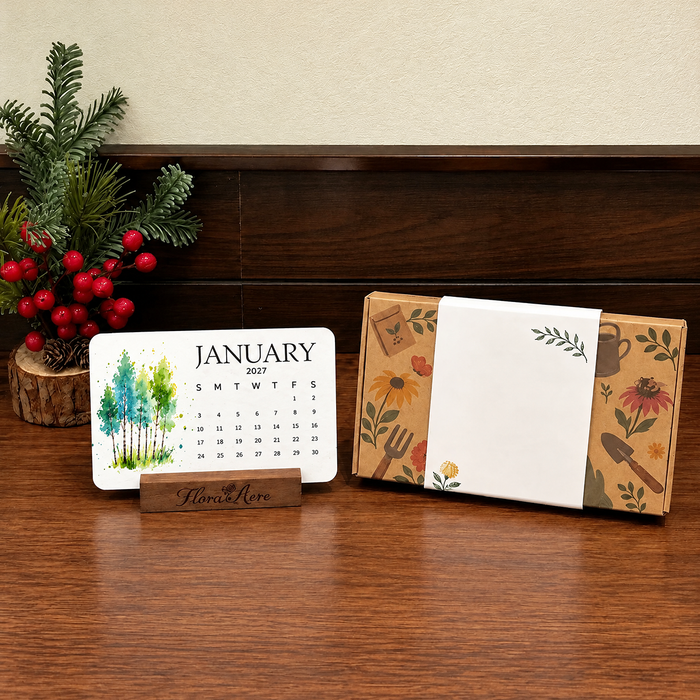 Soak the plantable paper