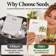 🌱Eco-Friendly Plantable “Timeless” Seed Calendar 2027 image 3