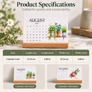 🌱Eco-Friendly Plantable “Timeless” Seed Calendar 2027 image 5